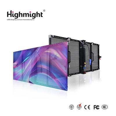 Alquiler de pantalla grande LED transparente